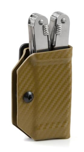 Clip&Carry Multitool Halter braun für Victorinox Swiss Tool Spirit